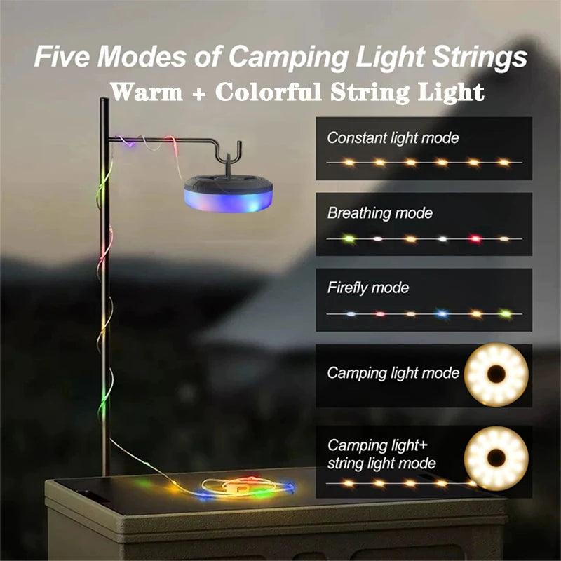 Portable Stowable String Light