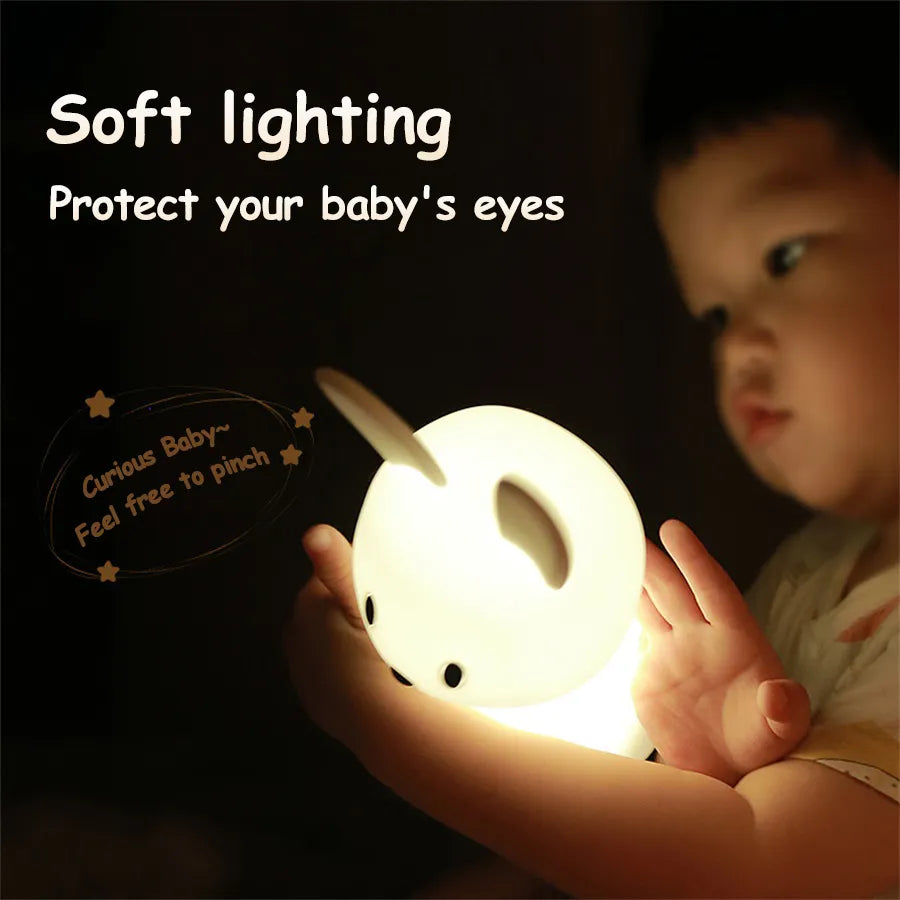 Rabbit Cartoon LED Night Light